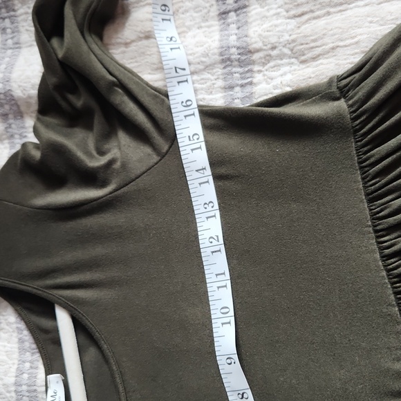 NWOT green dress sz S - Picture 8 of 12